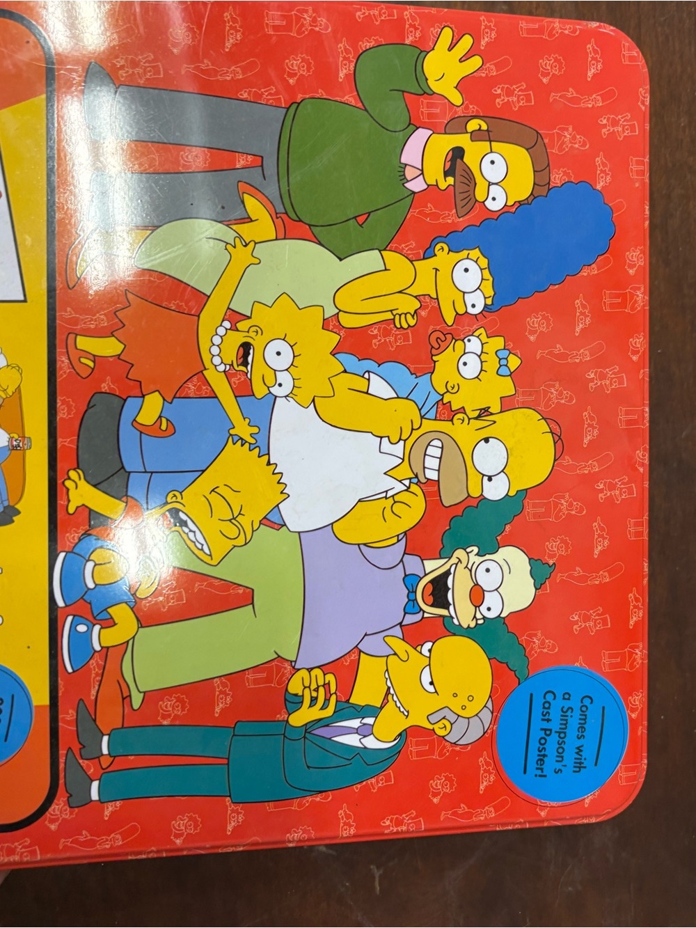 Cardinal The Simpsons Ultimate Trivia Game Tin 2003 Ages 8+ 2+ Players Poster